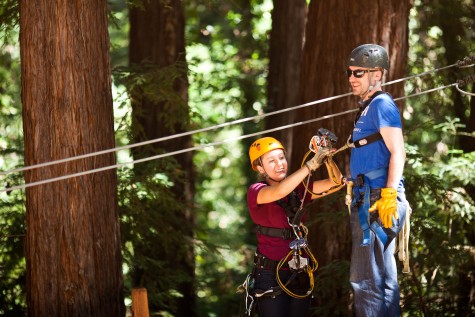 Safety check: They'll do the clipping, you do the zipping!