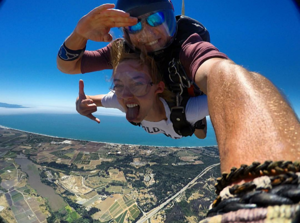 Skydiving with Go Jump Santa Cruz