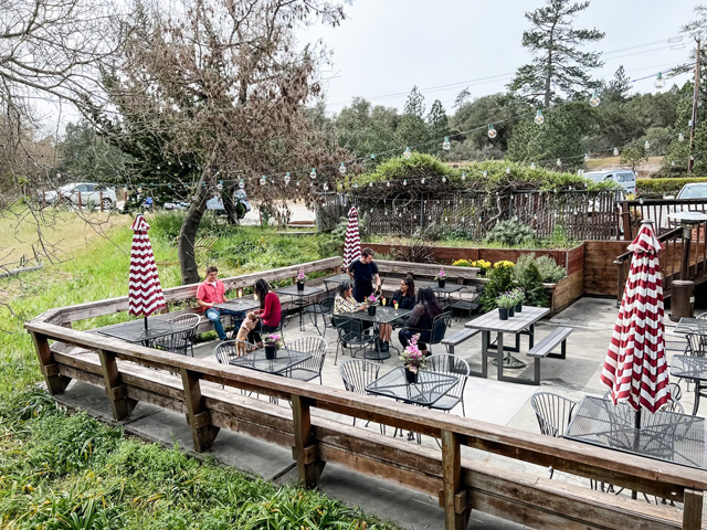 Heavenly Roadside Cafe is located in Scotts Valley, California. They are known for their great breakfast, brunch and lunch options as well as their spacious and dog friendly patio.