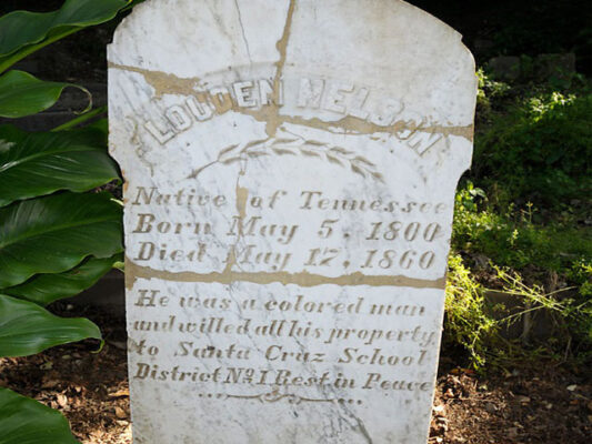 London Nelson Gravestone