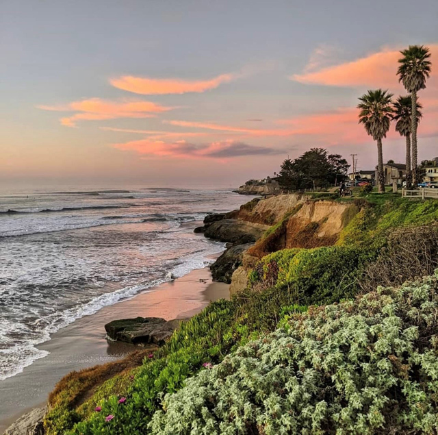 Best of 2021: This Photo is one of the top posts for 2021 on the Visit Santa Cruz County Social Media Channels. This photo is of a sunrise a Pleasure Point by Jo_Jackdaw.