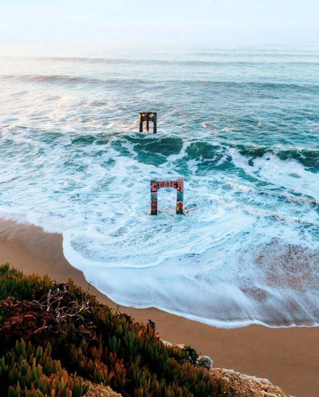 Best of 2021: This Photo is one of the top posts for 2021 on the Visit Santa Cruz County Social Media Channels. This photo is of the Old Davenport Pier by MomentsWithMarcusss.