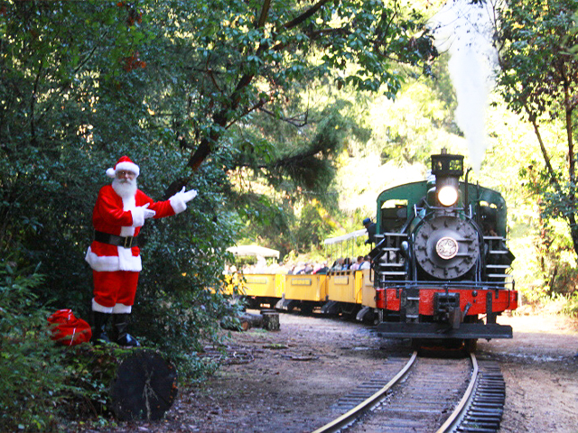 Santa Claus at Roaring Camp