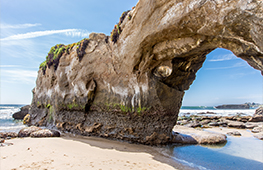 Its Beach Natural Bridge