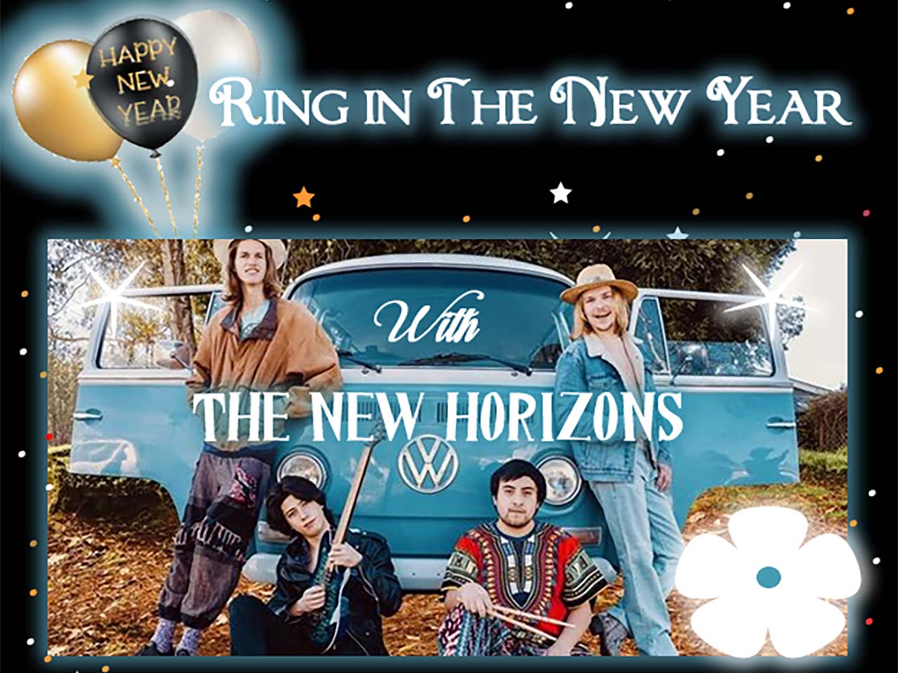 Band photo of New Horizons