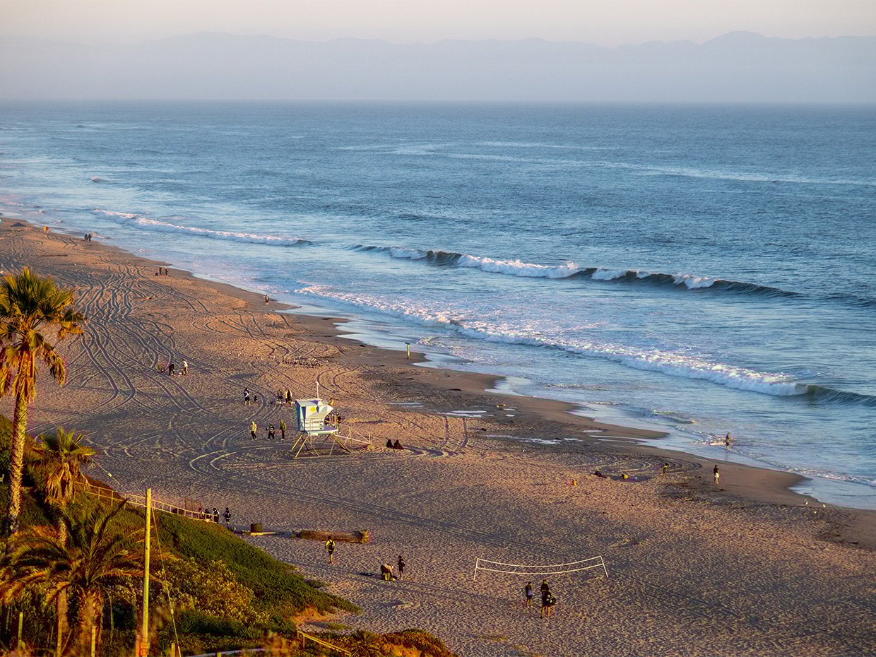La Selva Beach coastline. Photographed by Daniel Gorostieta