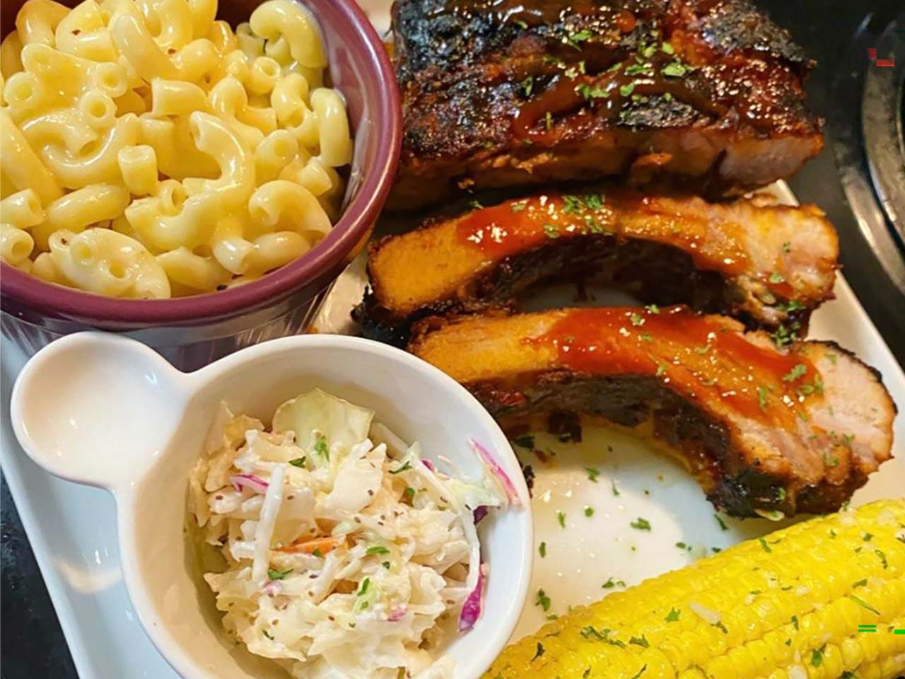 Image of rib special and sides