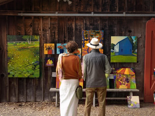La Selva Exterior Wall Paintings Display by Liz Birnbaum The Curated Feast
