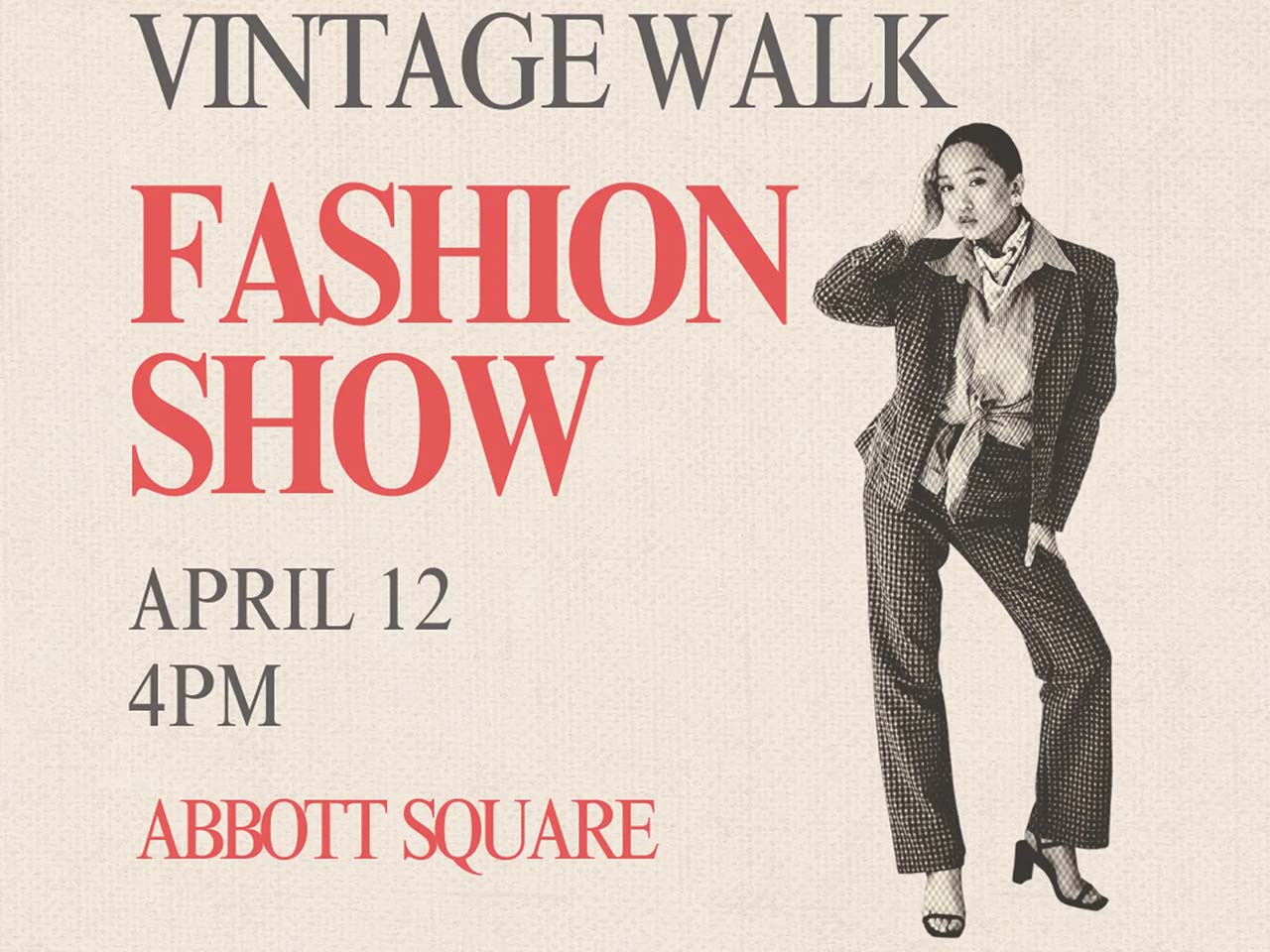 Black and white image of a woman striking a pose in vintage cloting