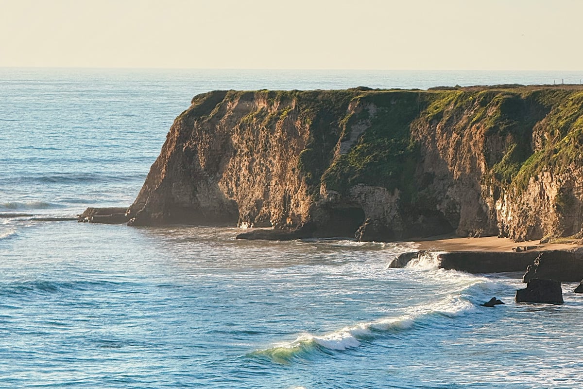 Cliffs off Highway 1. Photographed by Monica Multer