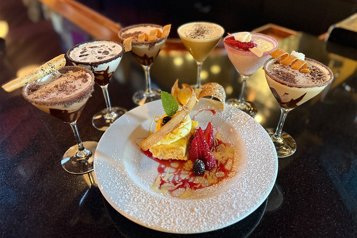 Cocktails at Bittersweet Bistro. Photographed by Monica Multer