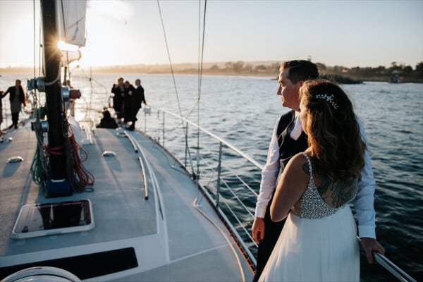 Chardonnay Sailing Charters Wedding