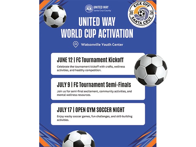 United Way FIFA World Cup Flyer